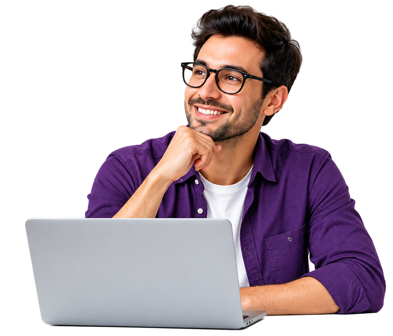 Boy with Laptop